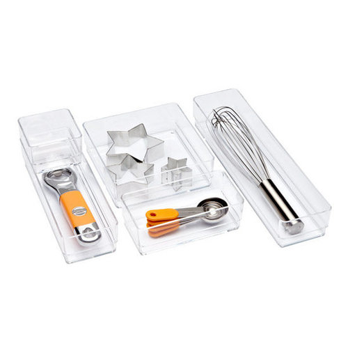 The Container Store > Stackable Acrylic Drawer Organizers