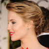 Glee's Dianna Agron's 2012 Golden Globes Hair and Makeup Look