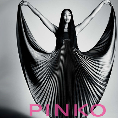 Naomi Campbell Models for Pinko