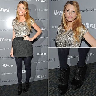 Blake Lively Wearing Dolce & Gabbana January 2012