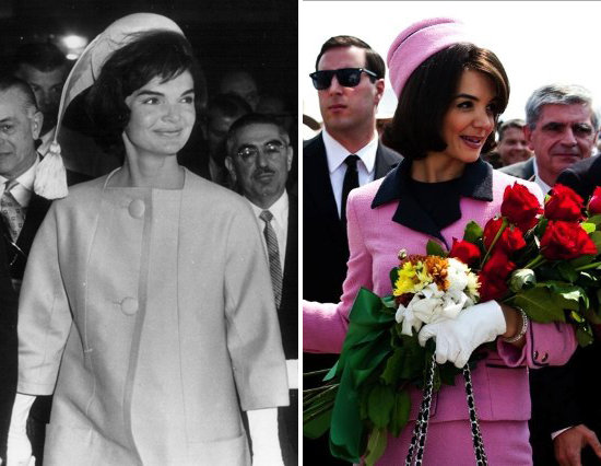 Katie Holmes as Jackie Kennedy Katie Holmes as Jackie Kennedy