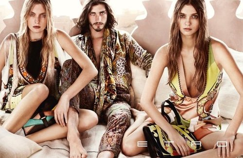 Etro Spring 2012 Ad Campaign Etro Spring 2012 Ad Campaign