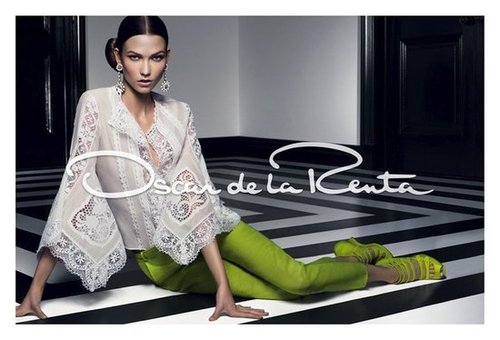 Oscar de la Renta Spring 2012 Ad Campaign Oscar de la Renta Spring 2012 Ad Campaign