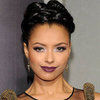 Kat Graham Purple Makeup