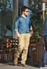 Jake Gyllenhaal Eats Lunch at LA's Angelini Osteria