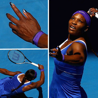 Serena Williams' 2012 Australian Open Manicure