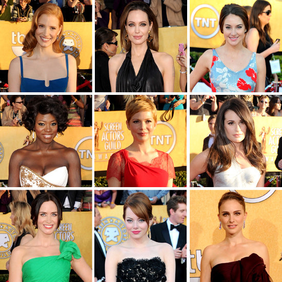 What the Stars Wore at the 2012 SAG Awards What the Stars Wore at the 2012 SAG Awards