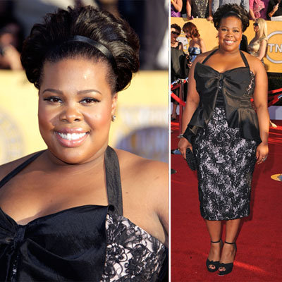 Amber Riley at the SAG Awards 2012