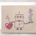 Robot Conversation Heart Valentine 