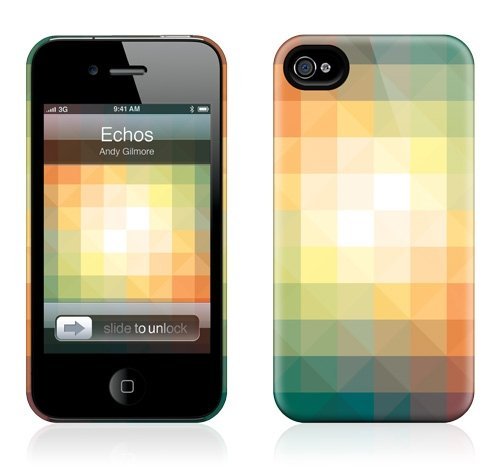 The Echos HardCase ($35) for iPhone 4 comes with matching pixel wallpaper.
The Echos HardCase ($35) for iPhone 4 comes with matching pixel wallpaper.