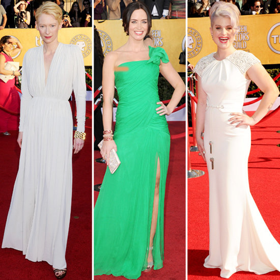 Tilda Swinton, Kelly Osbourne, Emily Blunt at the SAG Awards 2012