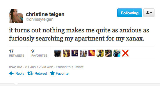 Model Chrissy's Internet honesty is hilarious.
Model Chrissy's Internet honesty is hilarious.