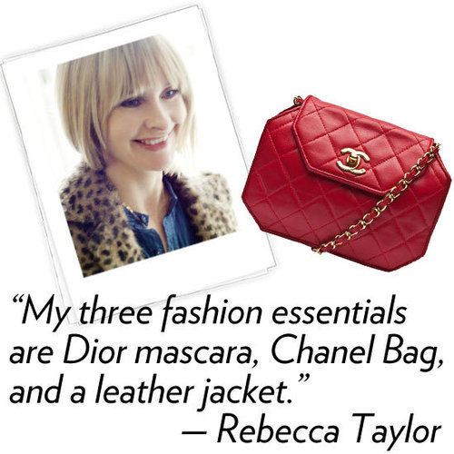 Rebecca Taylor, designer
Three words that describe your Fall '12 collection: Modern, feminine, and beautiful.
What's your hidden talent? I can whistle really loud with my two fingers.
What are your three fashion essentials? Dior Show mascara, Chanel bag, and Rebecca Taylor cropped leather jacket
What's your favorite Winter comfort food? Fried chicken from Kiwiana in Brooklyn
How are you planning to de-stress and relax after NYFW? I am going to Turks & Caicos with my family for some R&R.
Rebecca Taylor, designer
Three words that describe your Fall '12 collection: Modern, feminine, and beautiful.
What's your hidden talent? I can whistle really loud with my two fingers.
What are your three fashion essentials? Dior Show mascara, Chanel bag, and Rebecca Taylor cropped leather jacket
What's your favorite Winter comfort food? Fried chicken from Kiwiana in Brooklyn
How are you planning to de-stress and relax after NYFW? I am going to Turks & Caicos with my family for some R&R.