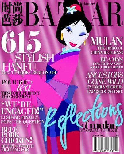 Magazine Cover Mulan Magazine Cover Mulan