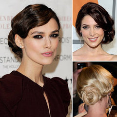 Celebrities Wearing Downton Abbey Updos Celebrities Wearing Downton Abbey Updos