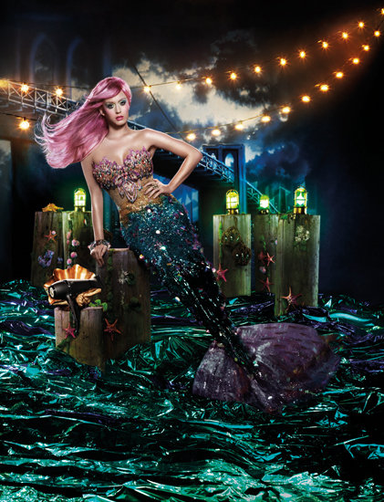 Exclusive: Katy Perry Dresses as The Little Mermaid For GHd Air Ads Exclusive: Katy Perry Dresses as The Little Mermaid For GHd Air Ads