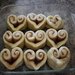 Heart-Shaped Cinnamon Rolls 