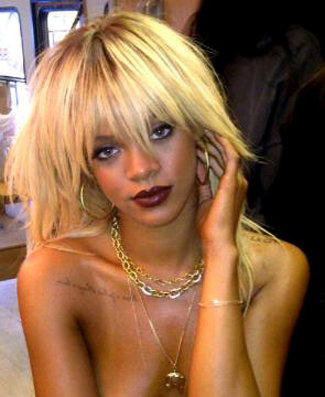 Rihanna Has Blonde Hair