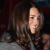 Kate Middleton's Hair Shines Through the Chilly London Temperatures