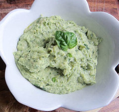White Bean and Fresh Basil Dip