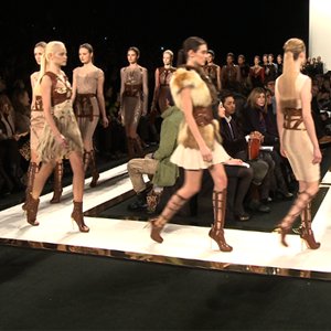 Herve Leger Fall 2012 Runway Show