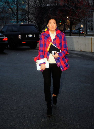 New York Fashion Week Street Style Fall 2012 New York Fashion Week Street Style Fall 2012