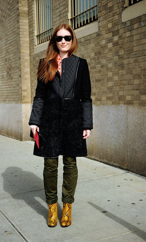 New York Fashion Week Street Style Fall 2012 New York Fashion Week Street Style Fall 2012