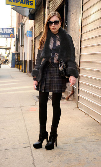 New York Fashion Week Street Style Fall 2012