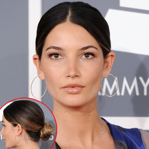 Victoria's Secret Angel Lily Aldridge at the 2012 Grammy Awards