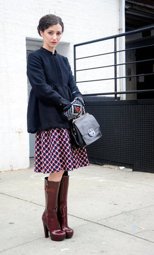 New York Fashion Week Street Style Fall 2012 New York Fashion Week Street Style Fall 2012