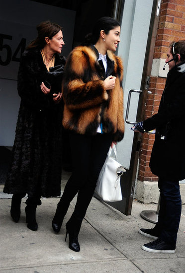 New York Fashion Week Street Style Fall 2012