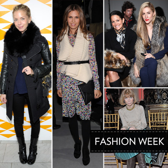 See What the Fashion Editors Wear Front Row to Fall 2012 New York Fashion Week