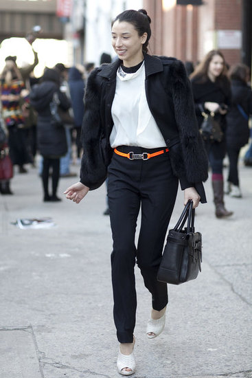 New York Fashion Week Street Style Fall 2012