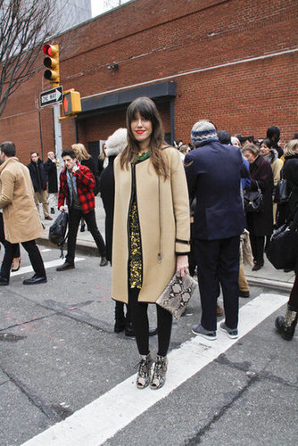 New York Fashion Week Street Style Fall 2012 New York Fashion Week Street Style Fall 2012