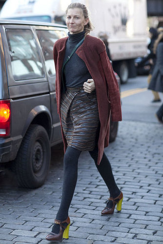 New York Fashion Week Street Style Fall 2012 New York Fashion Week Street Style Fall 2012