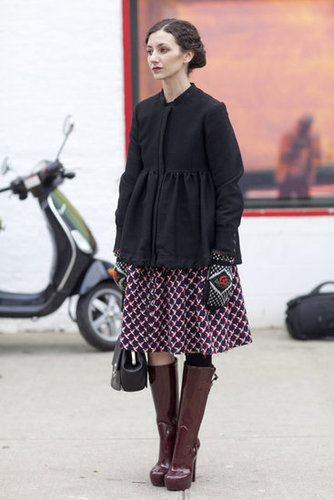 New York Fashion Week Street Style Fall 2012 New York Fashion Week Street Style Fall 2012