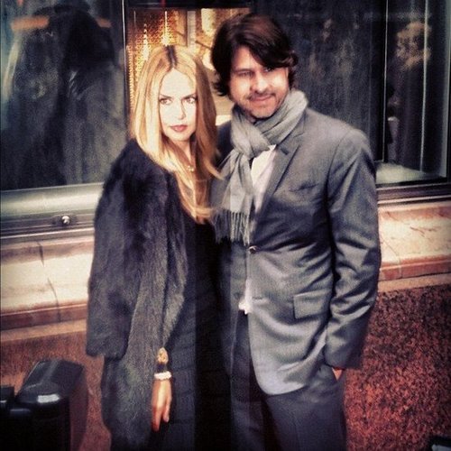 Rachel Zoe and Rodger Berman looked adorable at the Tiffany & Co. event during New York Fashion Week.
Rachel Zoe and Rodger Berman looked adorable at the Tiffany & Co. event during New York Fashion Week.