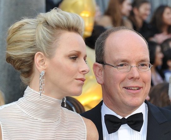 Prince Albert and Charlene Wittstock