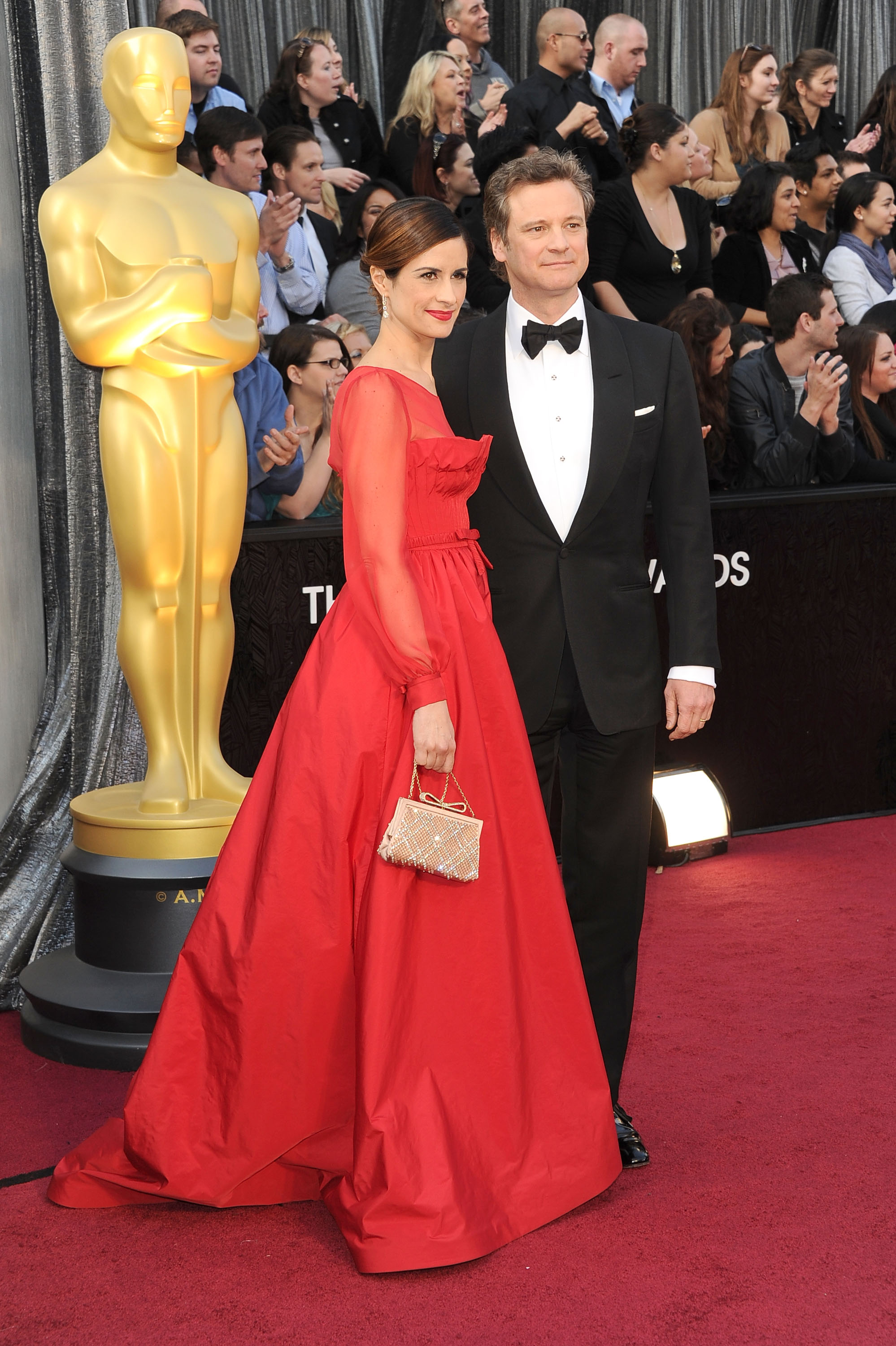 Colin Firth and Livia Giuggioli Colin Firth and Livia Giuggioli