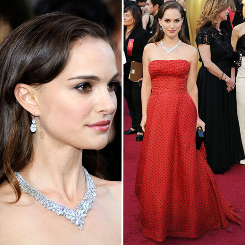 Natalie Portman at Oscars 2012