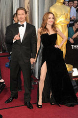 Brad Pitt and Angelina Jolie(2012 Oscars)