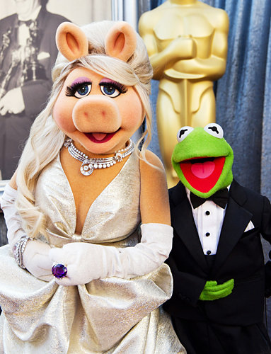 Kermit and Miss Piggy