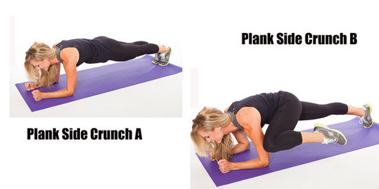 Plank Side Crunch