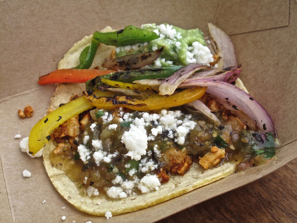 Chipotle Tofu Chorizo Taco Chipotle Tofu Chorizo Taco