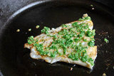 Atlantic Cod with a Ginger Scallion Sauce