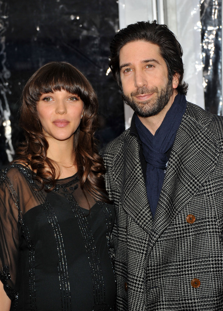 David Schwimmer and Zoe Buckman David Schwimmer and Zoe Buckman
