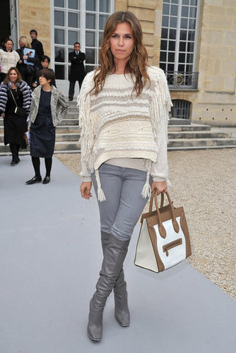 Paris Fashion Week Street Style Fall 2012 Paris Fashion Week Street Style Fall 2012