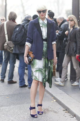 Paris Fashion Week Street Style Fall 2012 Paris Fashion Week Street Style Fall 2012