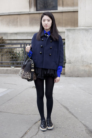 Paris Fashion Week Street Style Fall 2012