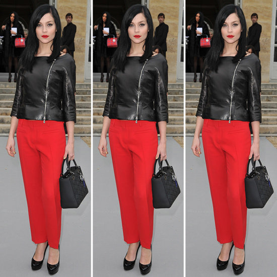 Red Trousers Women